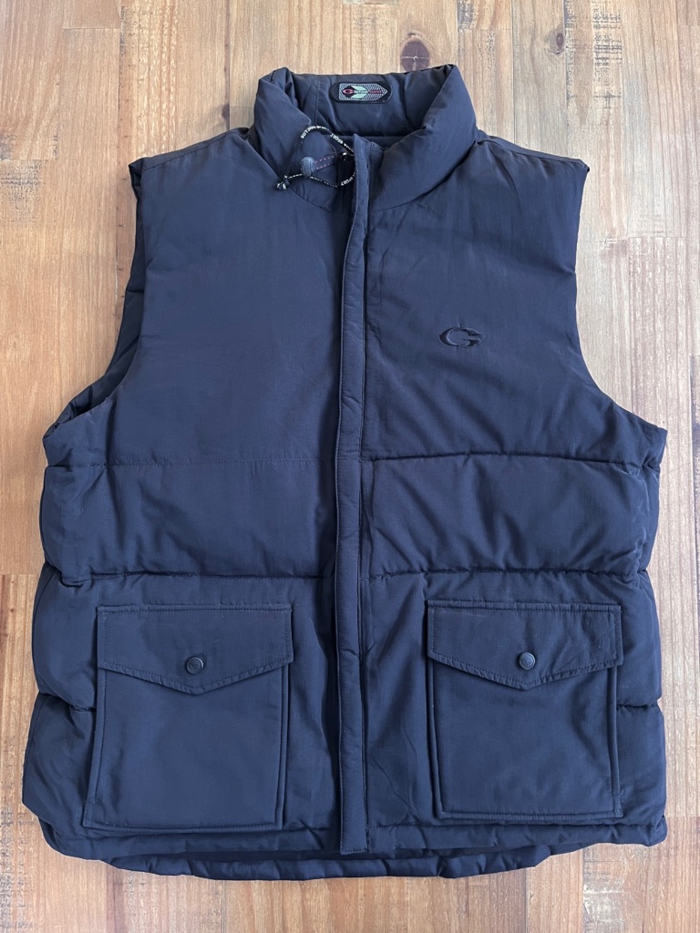 Gotcha Glacier Men’s Quilted Puffer Vest Black Size XL